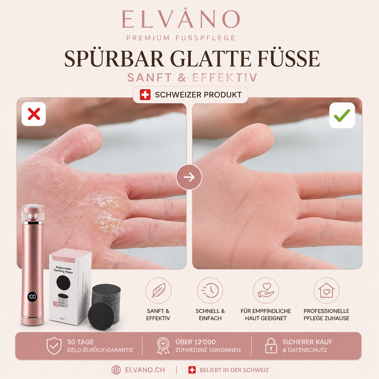 Elvano Pedi Smooth Pro